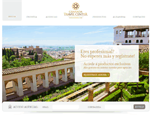 Tablet Screenshot of granadatravel.net